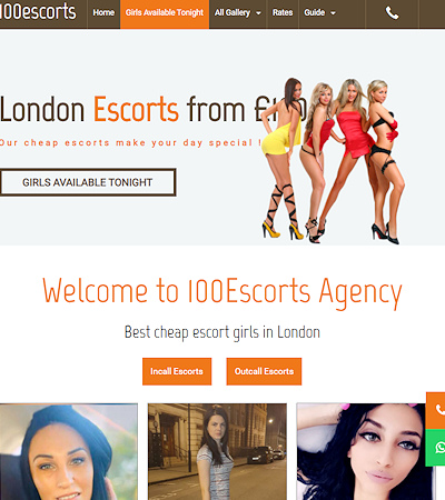 Cheapest London outcall escorts