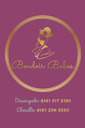 Logo of Manchester escorts agency Boudoir Babes
