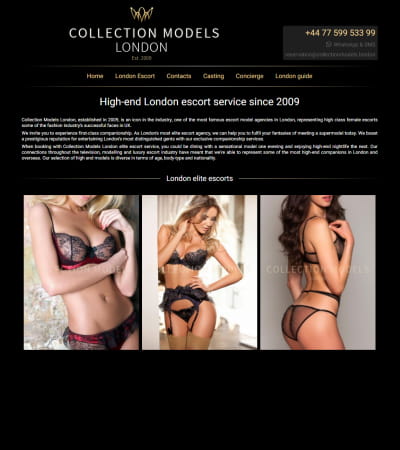 Collection Models Elite Escorts