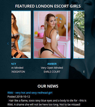 Hottest collection of girl escorts in London