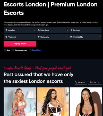 London Escort Agency Girls