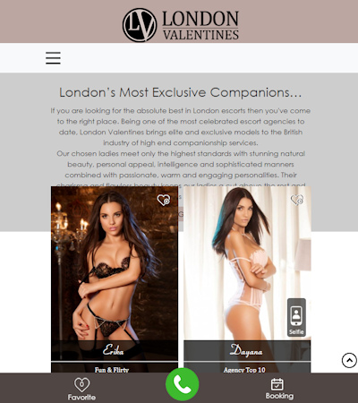 London Valentines Exclusive Escorts